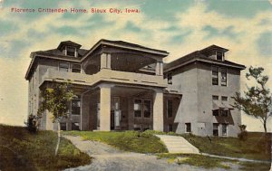 Florence Crittenden Home Sioux City, Iowa