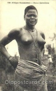 Femme Dahomeenne African Nude Unused 