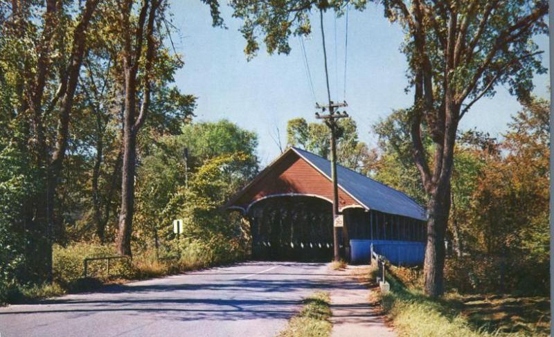 Lyndonville VT, Vermont - Passumpsic River Covered Bridge