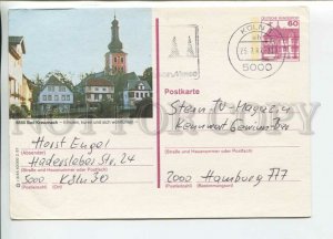 449911 GERMANY 1987 Bad Kreuznach Koln Special cancellation POSTAL stationery