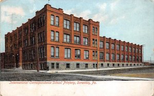 International Correspondence School Printery Scranton, Pennsylvania PA