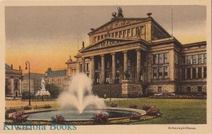 Postcard Schauspielhaus Berlin Germany