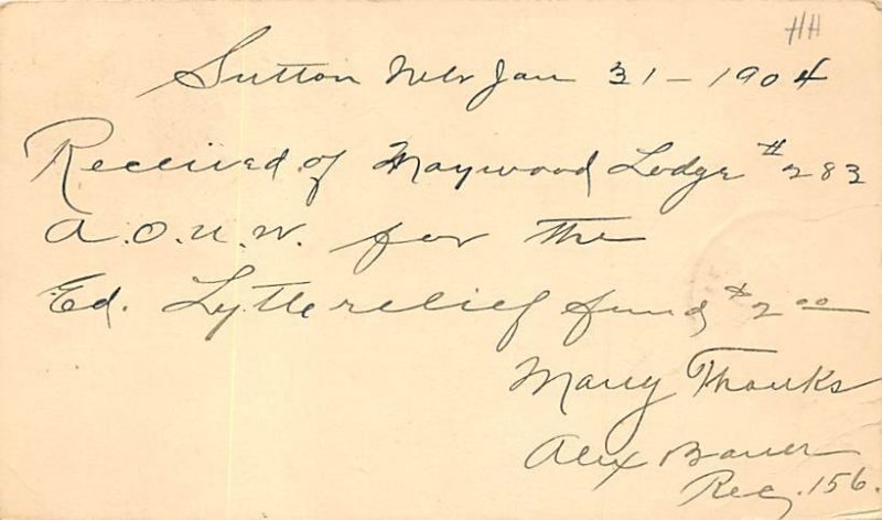 Postal Cards, Late 1800's 1904 