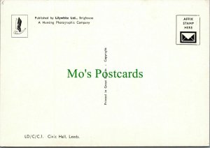 Yorkshire Postcard - Civic Hall, Leeds     RR8852   