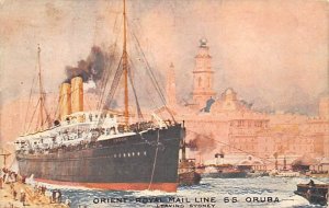 S.S Oruba S.S Oruba , Orient Line of Royal Mail Steamers View image 