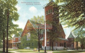 Canada, Ontario, Windsor, Presbyterian Church, Exterior View, Martin Pub No 1030