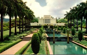 Hawaii Oahu The Mormon Temple