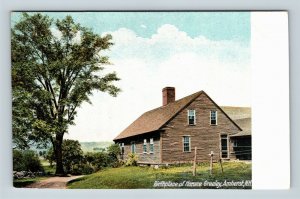 Amherst NH, Birthplace Of Horace Greeley, New Hampshire, Vintage Postcard