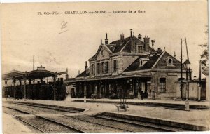 CPA AK CHATILLON-sur-SEINE - Interieur de la Gare (211305)