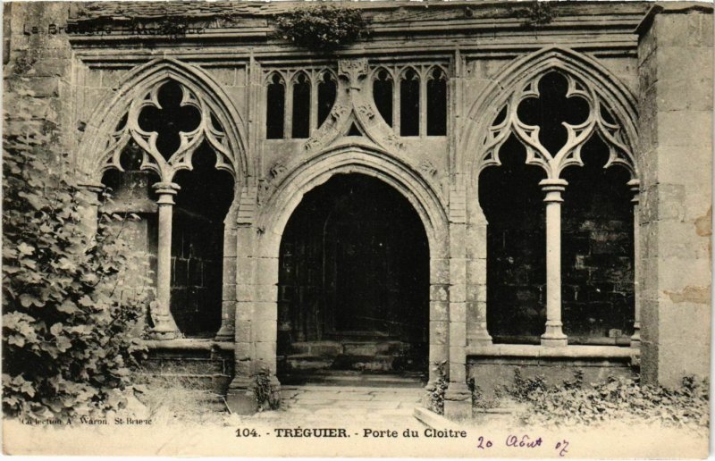 CPA TREGUIER - Porte du Cloitre (994718)