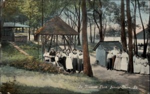 Jersey Shore Pennsylvania PA Nippono Park Pretty Women 1900s-10s Postcard