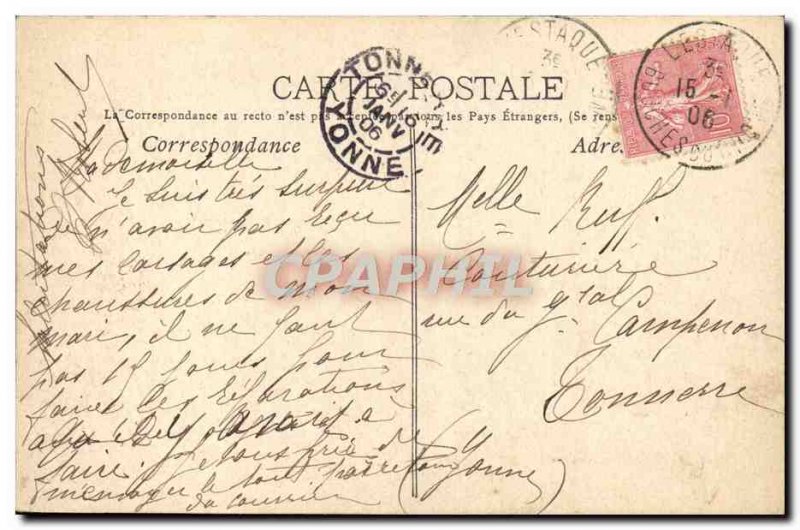 Old Postcard Marseille Borely Park