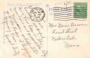 1940 Union Station Denver Colorado Postcard 2R4-163