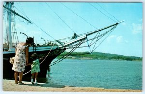 Square Rigged Ship Joseph Conrad Postcard