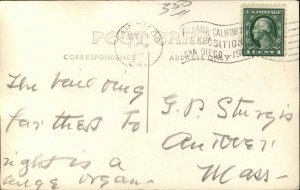 San Diego CA Panama�California Exposition 1915 View from Tower Vintage RPPC