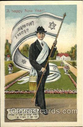 Judaic, Judaica Postcard Postcards  A Happy New Year