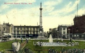 Monument Square - Racine, Wisconsin WI  