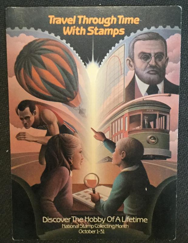 Postcard Unused Stamp Collecting USPS Card LB