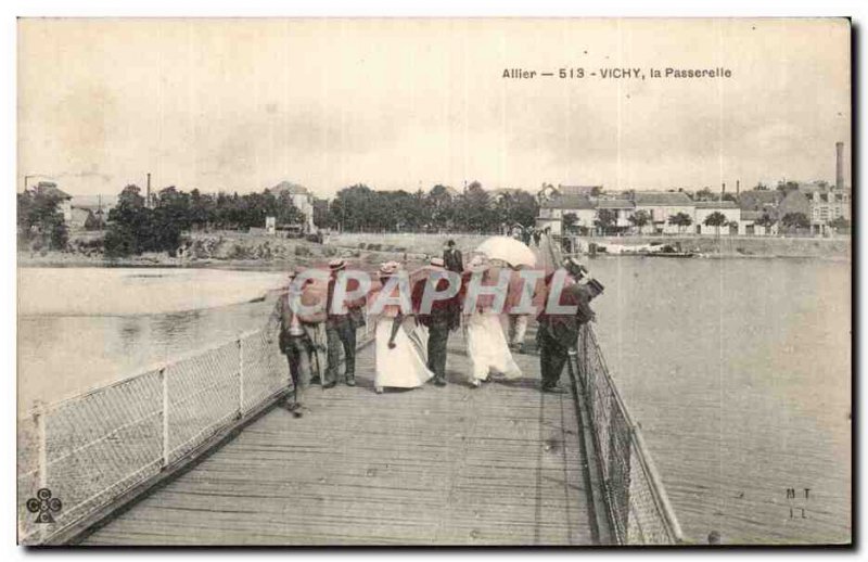 Old Postcard Vichy Gateway