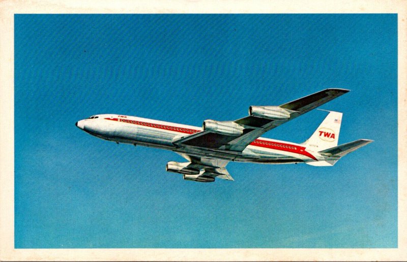 Airplane TWA Star Stream Jet