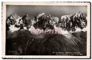 Modern Postcard Chamonix Great Charmoz Aig Blaiti?re Planning and Midi