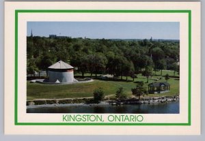 Murney Tower, Martello Tower, MacDonald Park, Kingston Ontario, Aerial Postcard