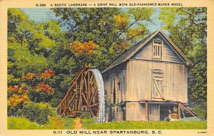 Old Mill near Spartanburg Spartanburg, South Carolina