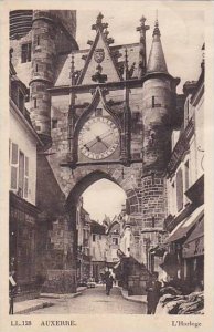France Auxerre L'Horloge 1938
