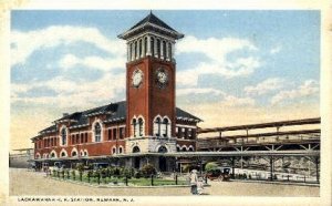 Lackawanna R.R. Station, Newark, New Jersey, NJ, USA Railroad Train Depot Unu...