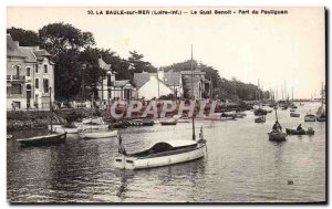 La Baule sur Mer - Le Quai Benoit - Port of Pouliguen - Old Postcard