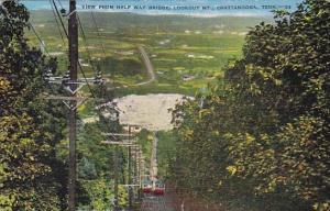 Tennessee Chattanooga View From Half Way Bridge Lookout Mountain Albertype