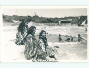 old rppc NICE VIEW Whakarewarewa - Whaka - Rotorua New Zealand i1834