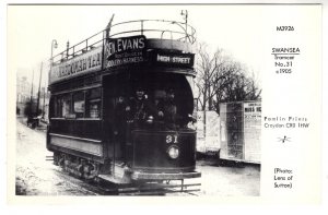 Tramcar, Swansea, Wales, Tramway