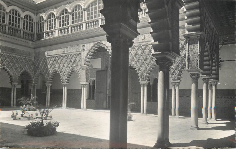 Lot of 5 photo postcards all Seville, Spain