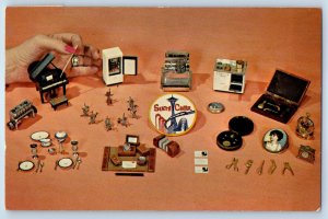 Seattle Center The Miniature Museum Seattle Washington WA Vintage Postcard