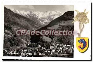 Old Postcard Souvenir D'Allevard Les Bains