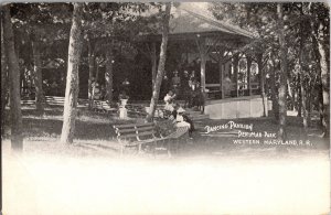 Dancing Pavilion Pen Mar Park , Pen Mar MD Undivided Back Vintage Postcard M61