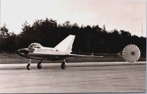 Svenska Aeroplan A.B. SAAB-210 Draken Fighter Jet Aircraft Vintage RPPC C112