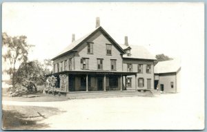 SO.VERNON VT ADVENT CHRISTIAN HOME ANTIQUE REAL PHOTO POSTCARD RPPC