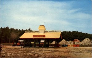 Ocean City Maryland MD Frontier Town Railroad Town Vintage Postcard