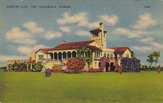 Country Club Fort Lauderdale Florida 1940