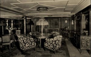 Steamer Steamship M.S. St Louis Hamburg-Amerika Linie Vintage Real Photo RPPC PC