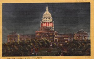 State Capitol At Night - Austin, Texas TX  