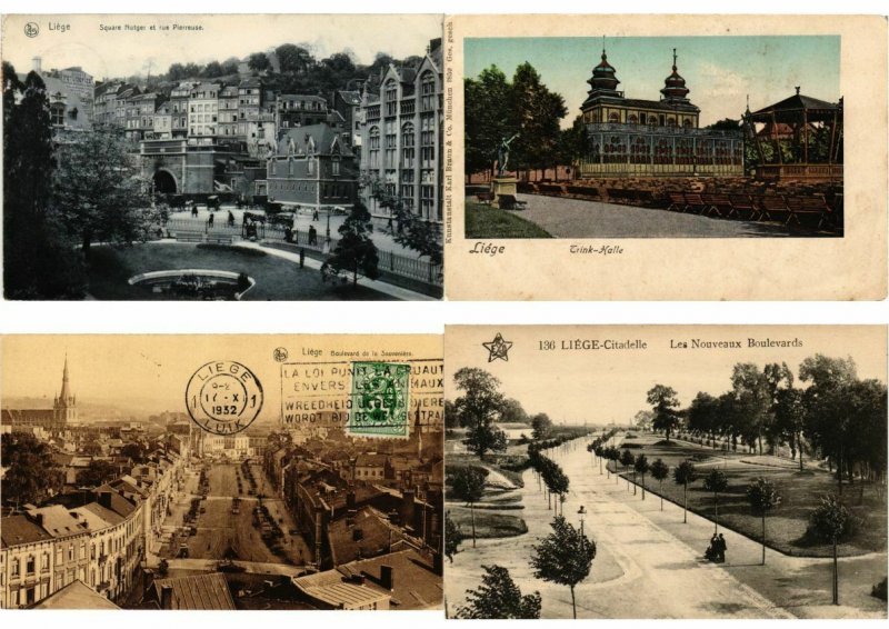 LIEGE BELGIQUE BELGIUM 200 CPA Pre-1940 (L2832)