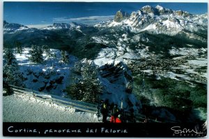 M-13046 Panorama of the Faloria Cortina d'Ampezzo Italy