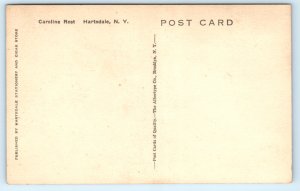 Hartsdale NY Caroline Rest Home Postcard