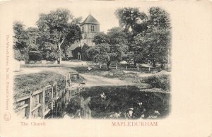 Mapledurham The Church Wrench Series Saxony RPPC Edwardian Postcard