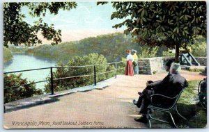 Postcard - Point Lookout, Soldiers Home, Minneapolis, Minnesota, USA