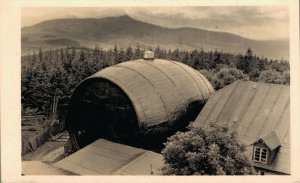 Czech Republic Obří sud Lázně Libverda The Giant Barrel Restaurant RPPC 06.86