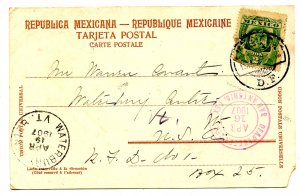 Mexico - Aguador, Water Carrier.     (corner missing)
